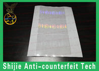California holographic overlay good quality PET standard size Safety shipping