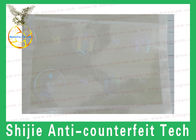Anti-Counterfeiting without backlight reasonable price attain the best quality holographic overlay
