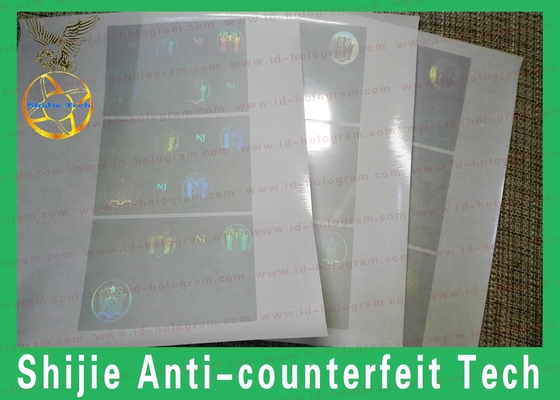 Reasonable price good quality  ID hologram overlay the fastest shipping DHL express transparent