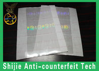 NC, PA, FL, IL adhesive hologram overlay / OVI overlay factory price the fastest / safest shipping