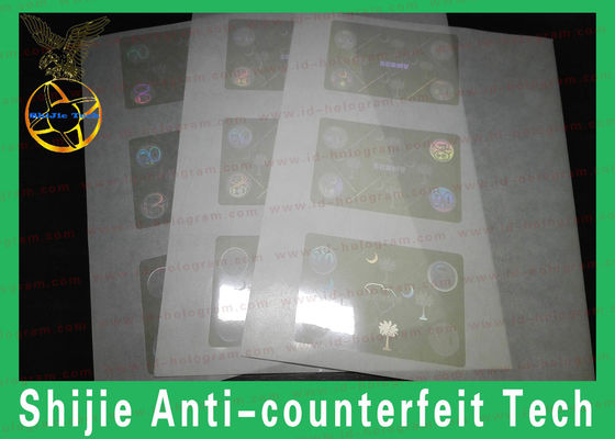 Good price rounded rectangles PA without UV hologram overlay for ID cards best quality USA hologram overlay