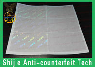 Transparent PET thick California / CA holographic overlay Safety Fastest DHL shipping
