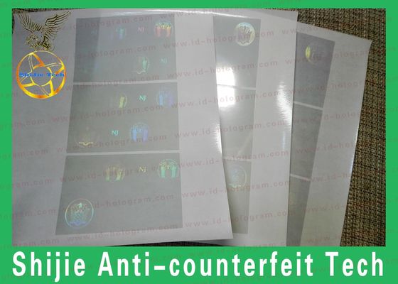High quality 2-3 working days shipping NC / North Carolina hologram overlay without UV