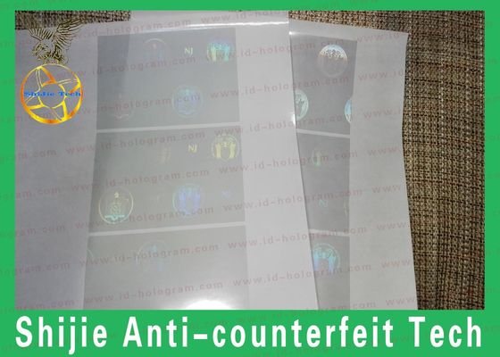 Reasonable price good quality  ID hologram overlay the fastest shipping DHL express transparent