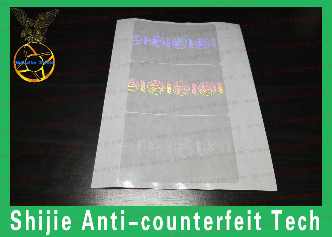 California holographic overlay good quality PET standard size Safety shipping USA id hologram overlay
